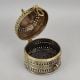 Handcrafted Brass Elephant Jewelry Box Vintage Keepsake