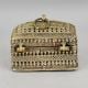 Handcrafted Brass Vintage Jewelry Box Decorative Storage Chest