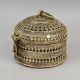 Handcrafted Brass Ornate Jewelry Box Vintage Decorative Storage