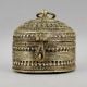 Handcrafted Brass Ornate Jewelry Box Vintage Decorative Storage