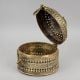 Handcrafted Brass Ornate Jewelry Box Vintage Decorative Storage