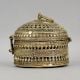 Handcrafted Brass Ornate Jewelry Box Vintage Decorative Storage