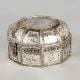 Handcrafted Antique Finish Metal Jewelry Box Vintage Storage Case
