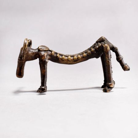 Handmade Vintage Finish Brass Bull Statue for Decor