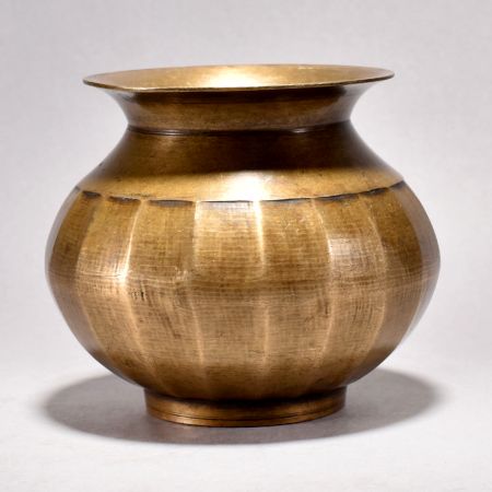 Vintage Handmade Holy Water Pot Made of Finest Bell Metal
