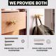 3 Pieces Modern Golden Dinosaur Aluminium Heavy Duty Wall Hook