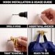 3 Pieces Modern Golden Dinosaur Aluminium Heavy Duty Wall Hook