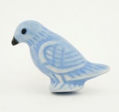 Slate Blue Ceramic Bird Drawer Knob Online