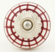 Spider Net Ceramic Knobs