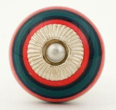Mixed Color Striped Knob