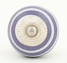 Purple White Swirls