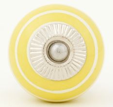 Yellow White Stripes