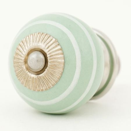 Sage Green Line Knob
