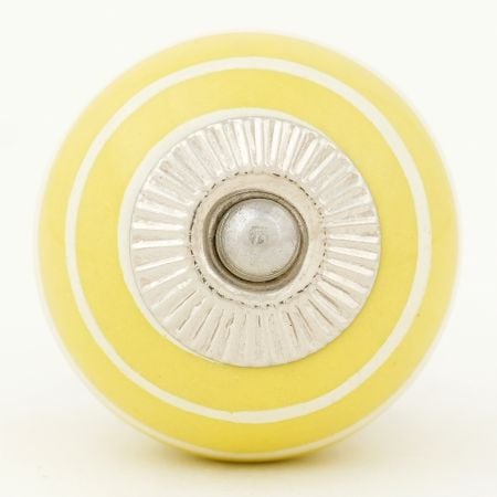 Yellow White Stripes