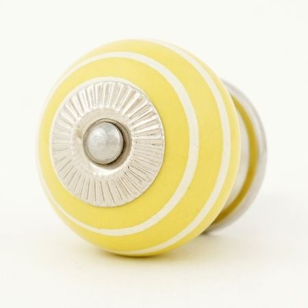 Yellow White Stripes