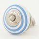 Sky Blue Pattern Knob
