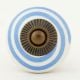 Sky Blue Pattern Knob