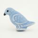 Slate Blue Ceramic Bird Drawer Knob Online