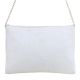 Imperial Bloom Hand-Beaded Clutch with Chain Strap
