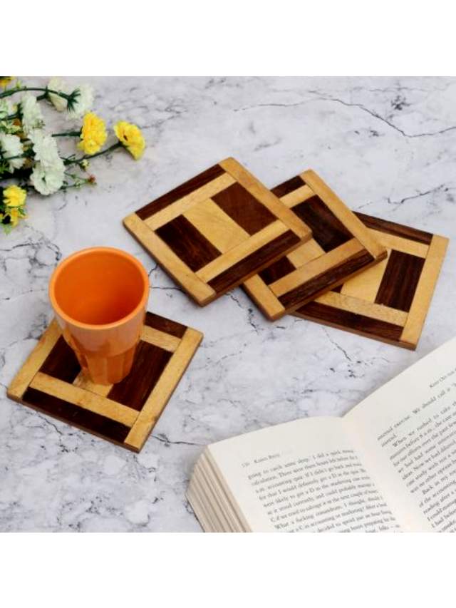 Elevate Your Table Decor With Stylish Coasters