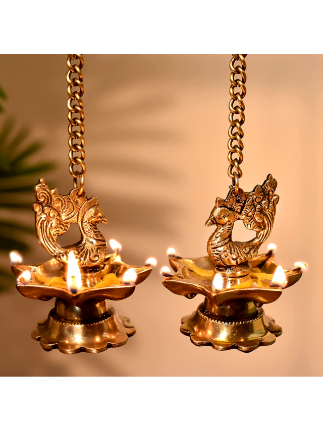 Bronze Oil Lamps Illuminate the True Spirit of Diwali